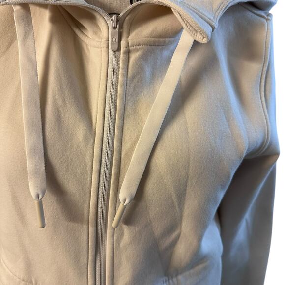 NWOT Lululemon Long Horizons Hoodie Neutral Cream, Full Zip $168 Sz 4 Minimalist - Picture 6 of 11